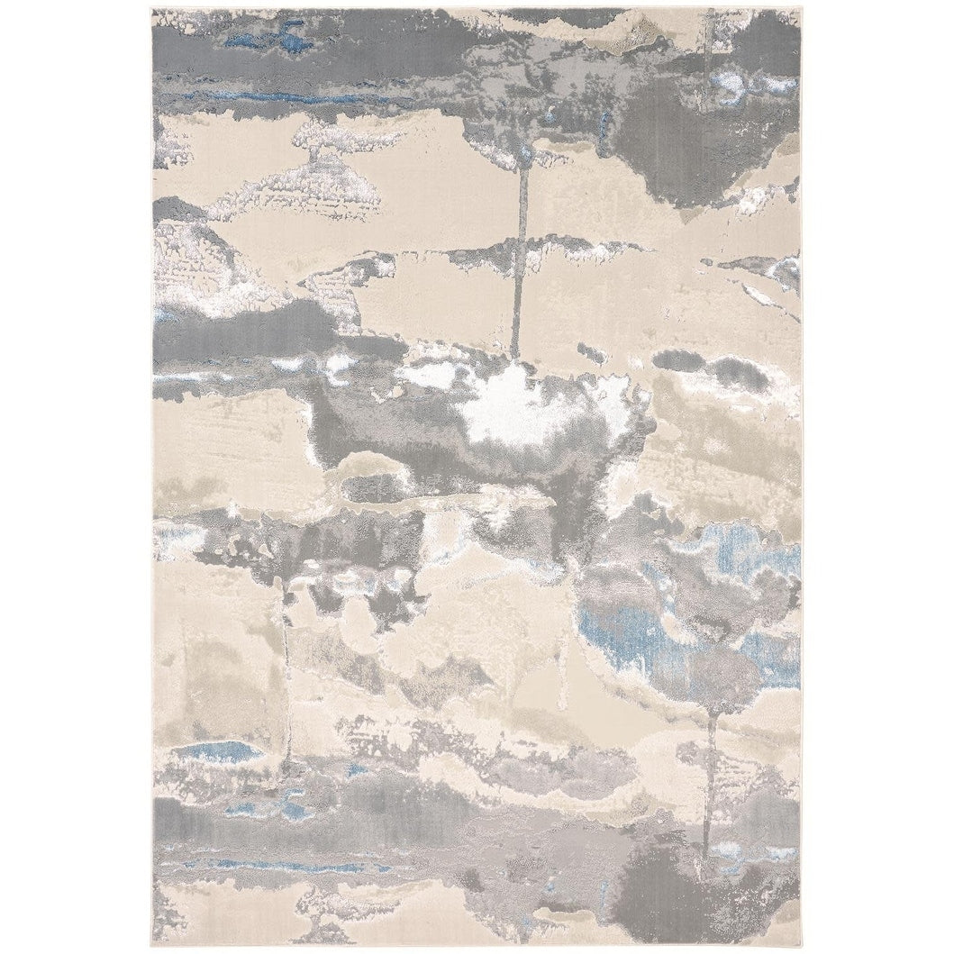 Aurelian Blue Gray 5 X 8 Area Rug