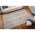 Grand Bazaar Kayden Machine Made Geometric Modern Area Rug
