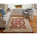Grand Bazaar Padgitt Hand Tufted Oriental Traditional Area Rug