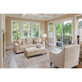 Grand Bazaar Sheena Birch White Area Rug 10 X 132