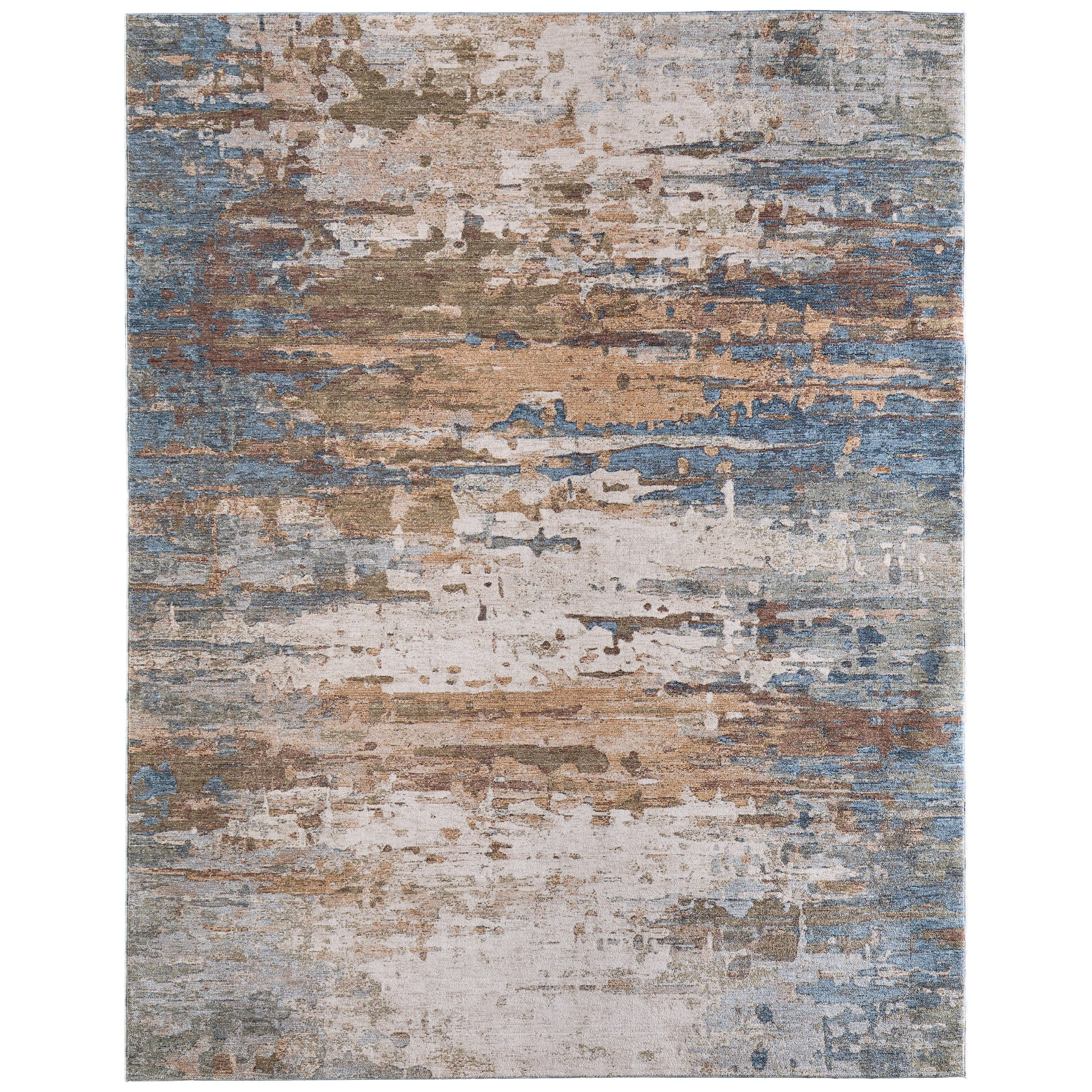 Grand Bazaar Stirling Machine Made Abstract Modern Area Rug