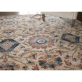 Grand Bazaar Stirling Machine Made Medallion Traditional Area Rug