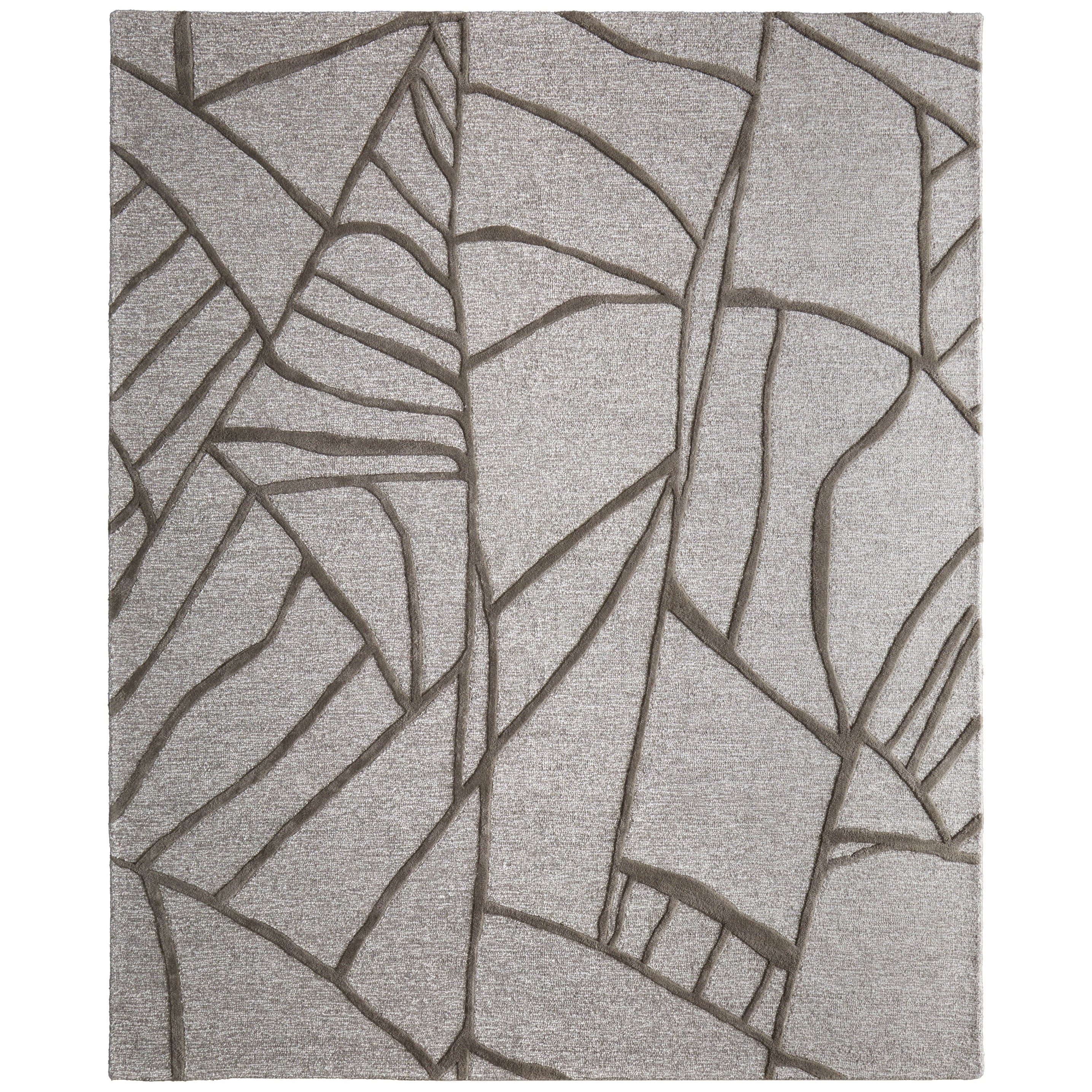 Grand Bazaar Wallace Hand Tufted Abstract Transitional Area Rug