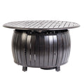 Grand Cooper Aluminum Round Lpg Fire Pit N A