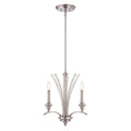 Grand Plazza 3 Light Chandelier Satin