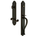 Grandeur Arcsgrnew_Eset_234_Rh Arc Solid Brass Rose Right Handed Keyed Entry Sin