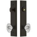 Grandeur Carbia_Tp_Eset_234 Carre Solid Brass Tall Plate Single Cylinder Keyed E