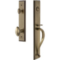 Grandeur Carsgredn_Eset_234 Carre Solid Brass Rose Keyed Entry Single Cylinder