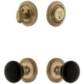 Grandeur Circov_Sp_Eset_234 Circulaire Solid Brass Rose Single Cylinder Keyed En