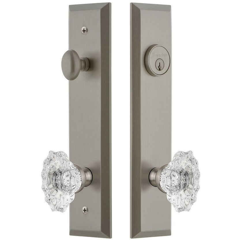 Grandeur Favbia_Tp_Eset_234 Fifth Avenue Solid Brass Tall Plate Single Cylinder