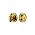 Grandeur Geogeo_Sglcyl_238 Georgetown Solid Brass Rose Keyed Entry Single Cylinder Deadbolt With 2 3 8 Backset