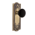 Grandeur Parcov_Sd_Na Parthenon Solid Brass Rose Single Dummy Door Knob With Coventry Knob