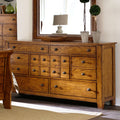 Copper Grove Epper Aged Oak 7 Drawer Dresser