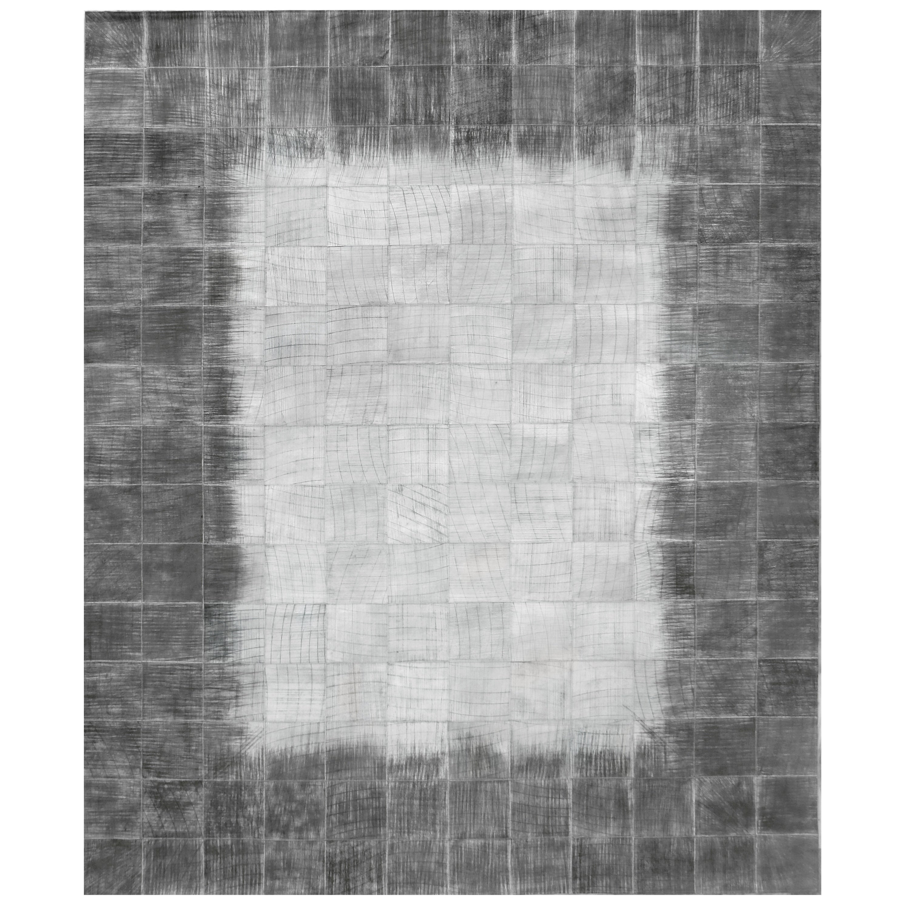 Granite Hide Hand Tufted Leather Hide Silver Area Rug 116 X 146