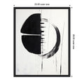 Graphite Garden By Irena Orlov Framed Canvas Wall Art Print