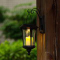 Hanging Solar Light Lantern Wall Sconce