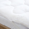 Great Bay Home Kyla Ultra Soft Hypoallergenic Mattress Topper White