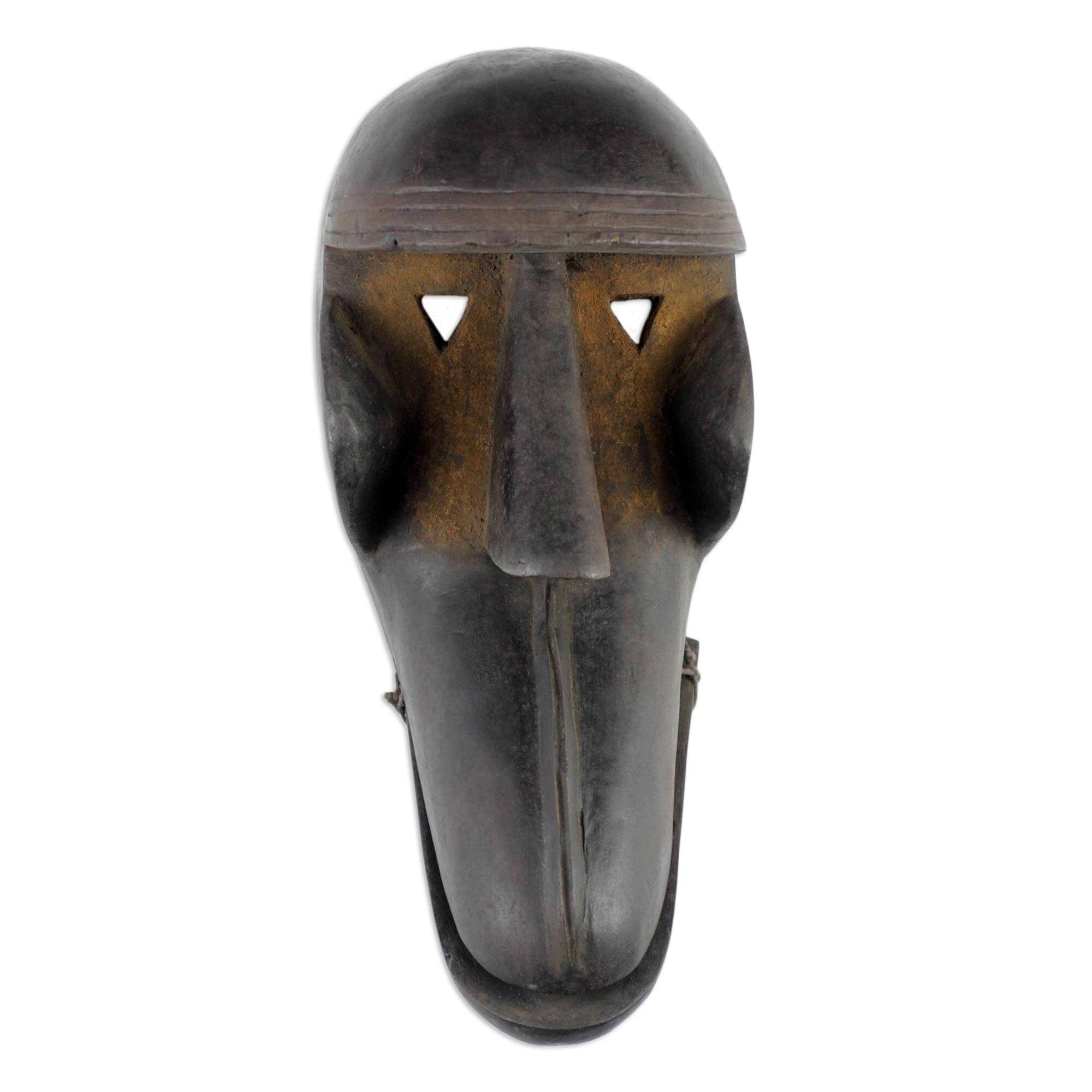 Great Monkey Spirit Burkina Faso African Wood Mask