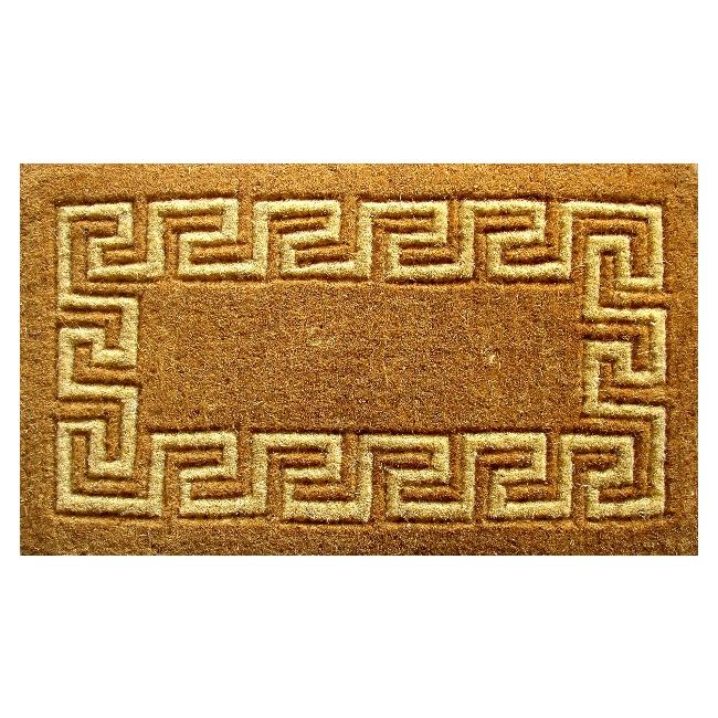 Greek Key Coir Door Mat 24 X 39