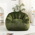 Green Arm Chair Side Chair Bean Bag Sofa Chair Lounge Chair With Armrests Leisure Chair Accent Chair