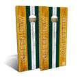 Green Bay Football Cornhole Set Choose Your Size Accessories