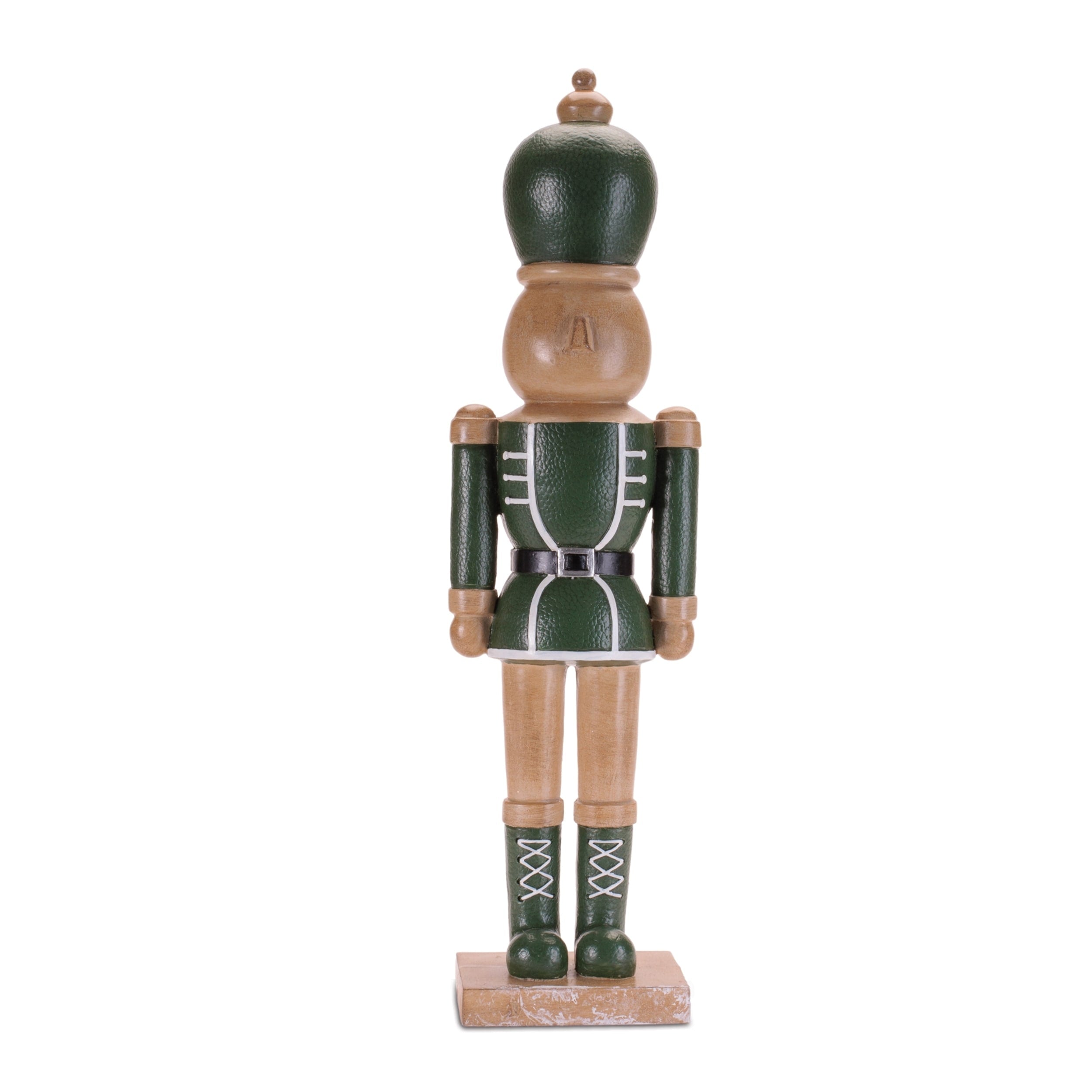 Green Nutcracker Soldier Figurines Set Of 2