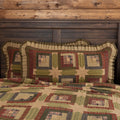 Tea Cabin Cotton Ruffled Standard Sham