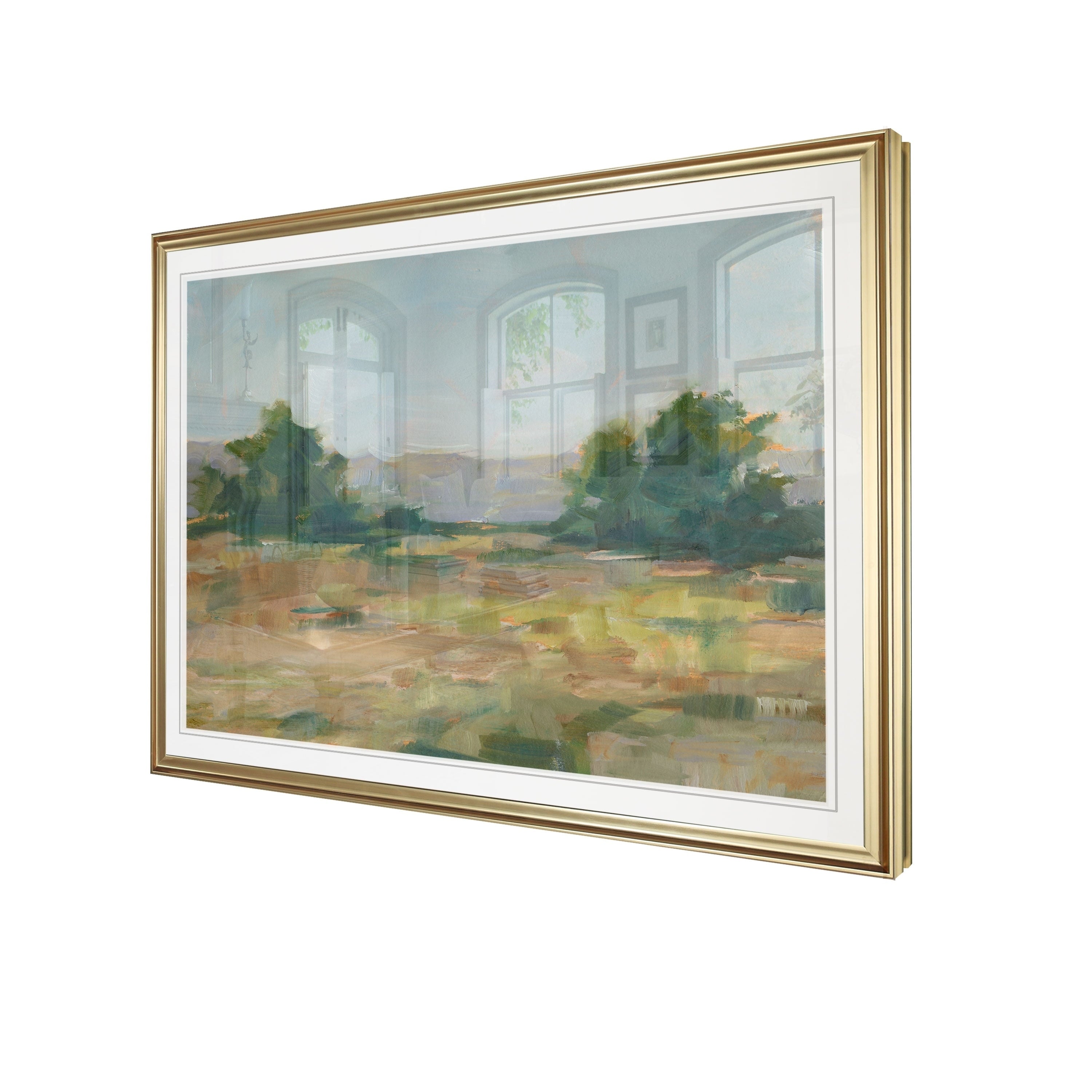 Green Valley Iii Framed Giclee Print