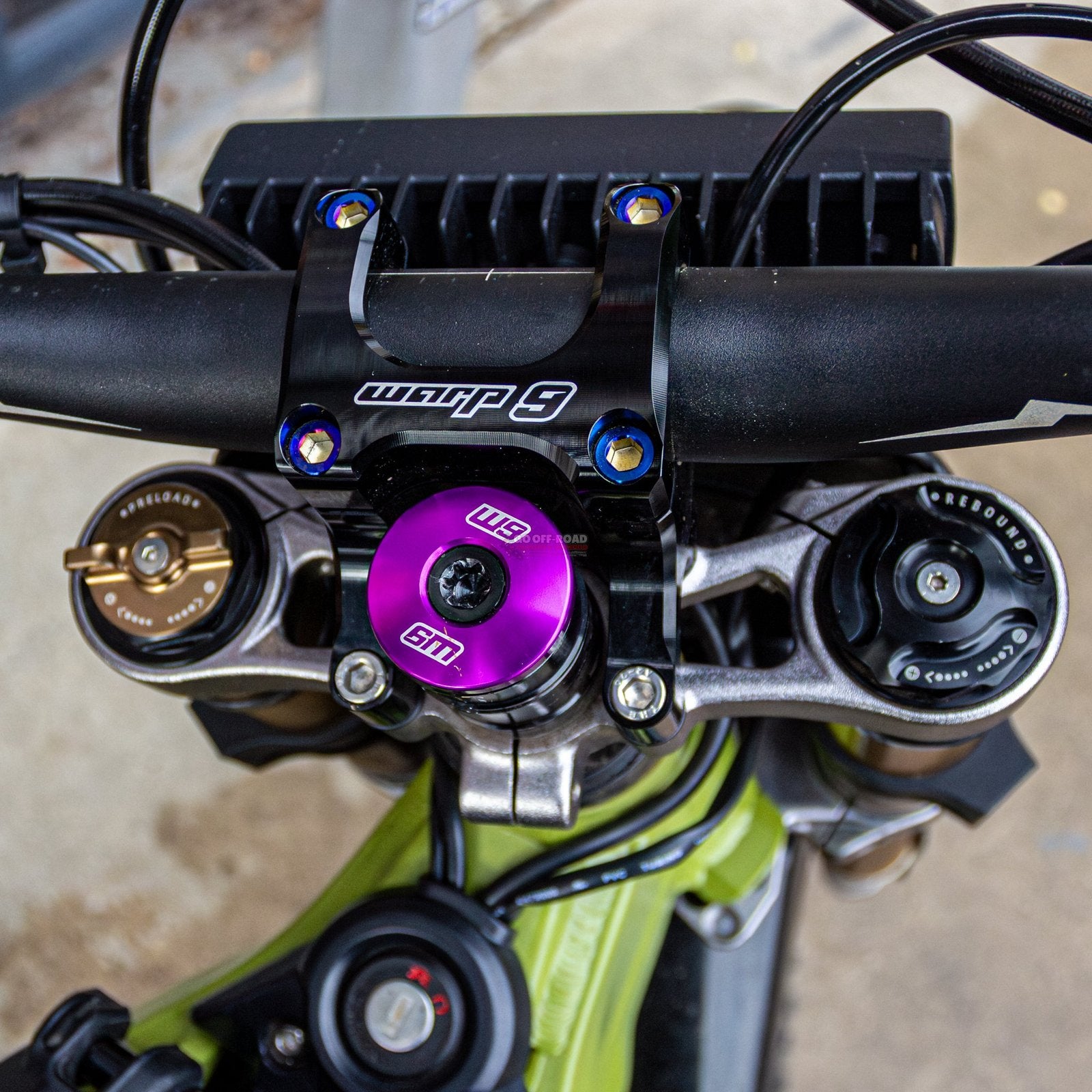 Warp 9 Bar Mount For E-Moto, SUR RON, Talaria
