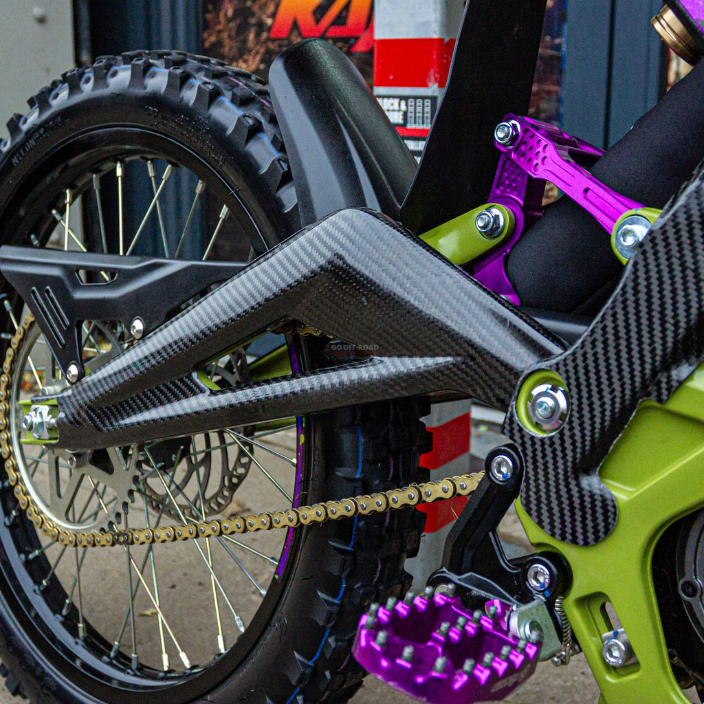 Pro-Carbon Racing Genuine Swing Arm Protectors for Sur Ron Light Bee