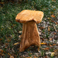 Greenage Cedar Roots Natural Flower Stand Reclaimed Woods End Table