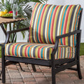 Greendale Deep Seat Outdoor Back And Seat Cushion Set