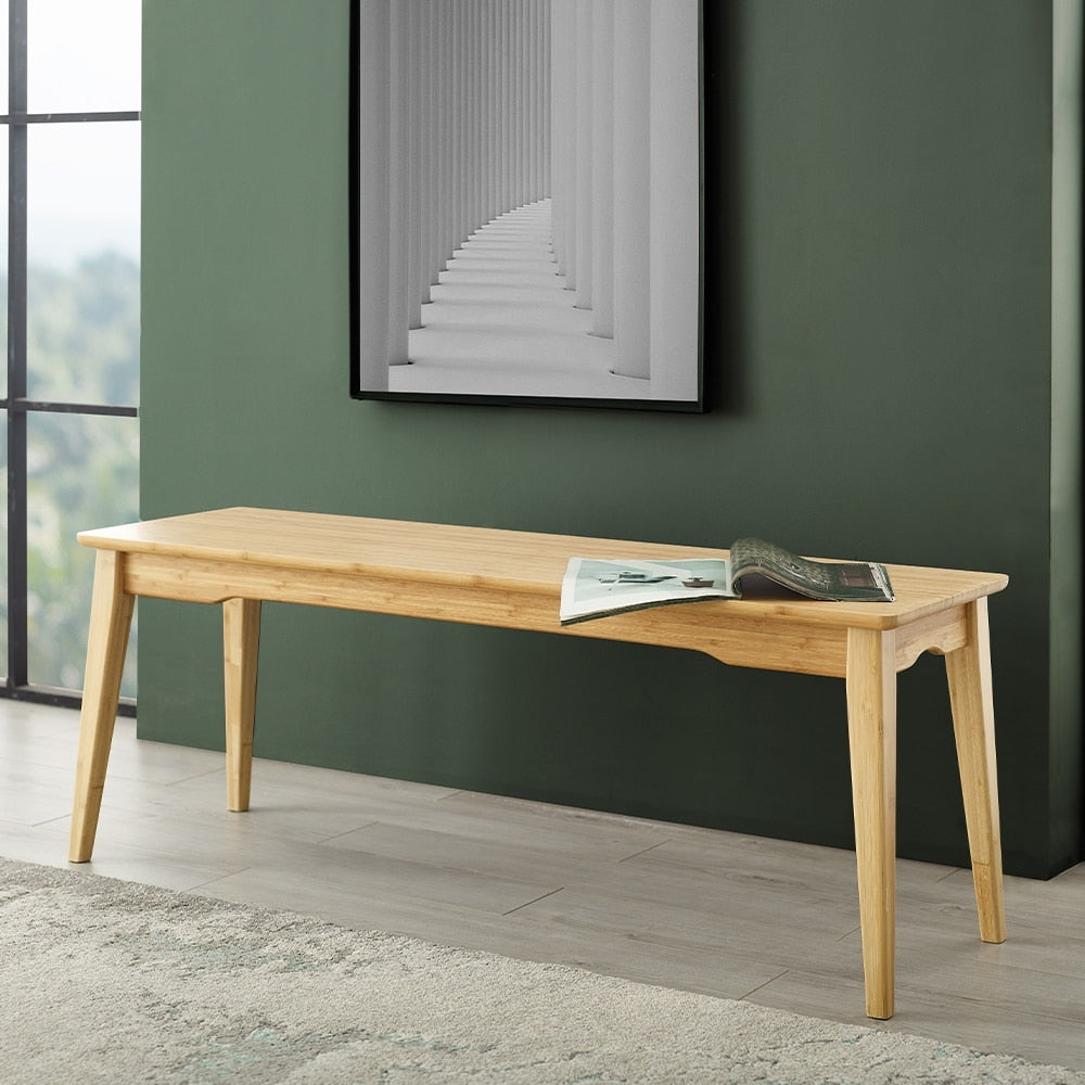 Greenington G0033Ca Currant Dining Short Bench Caramelized