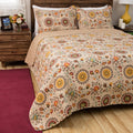 Greenland Home Andorra Oversized Reversible Cotton Quilt Set