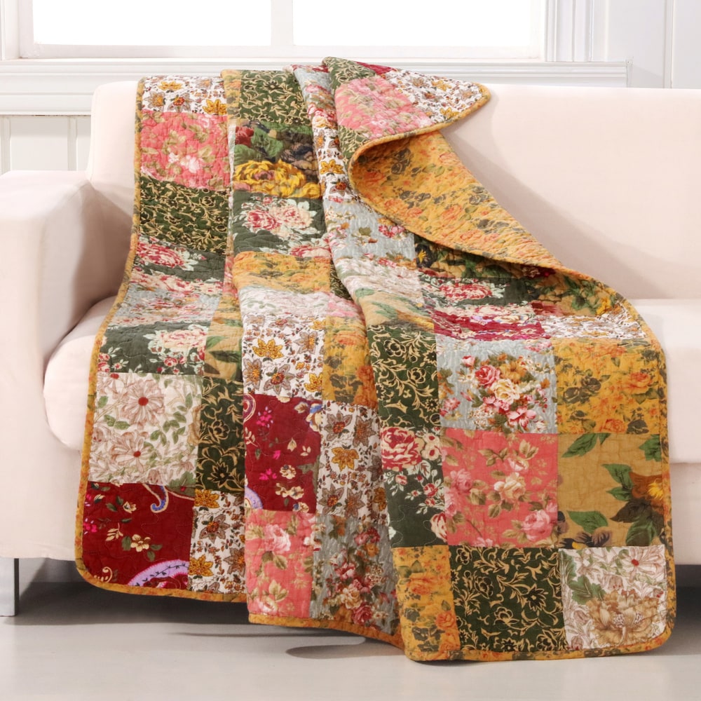 Greenland Home Fashions Antique Chic Throw