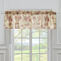 Greenland Home Fashions Antique Rose Valance