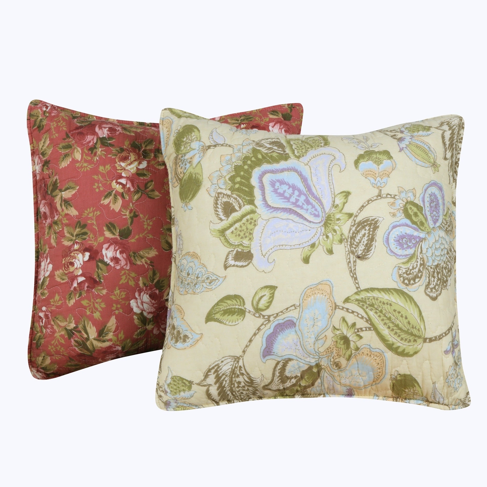 Greenland Home Fashions Blooming Prairie Pillow Set Set Of 2 Pillows