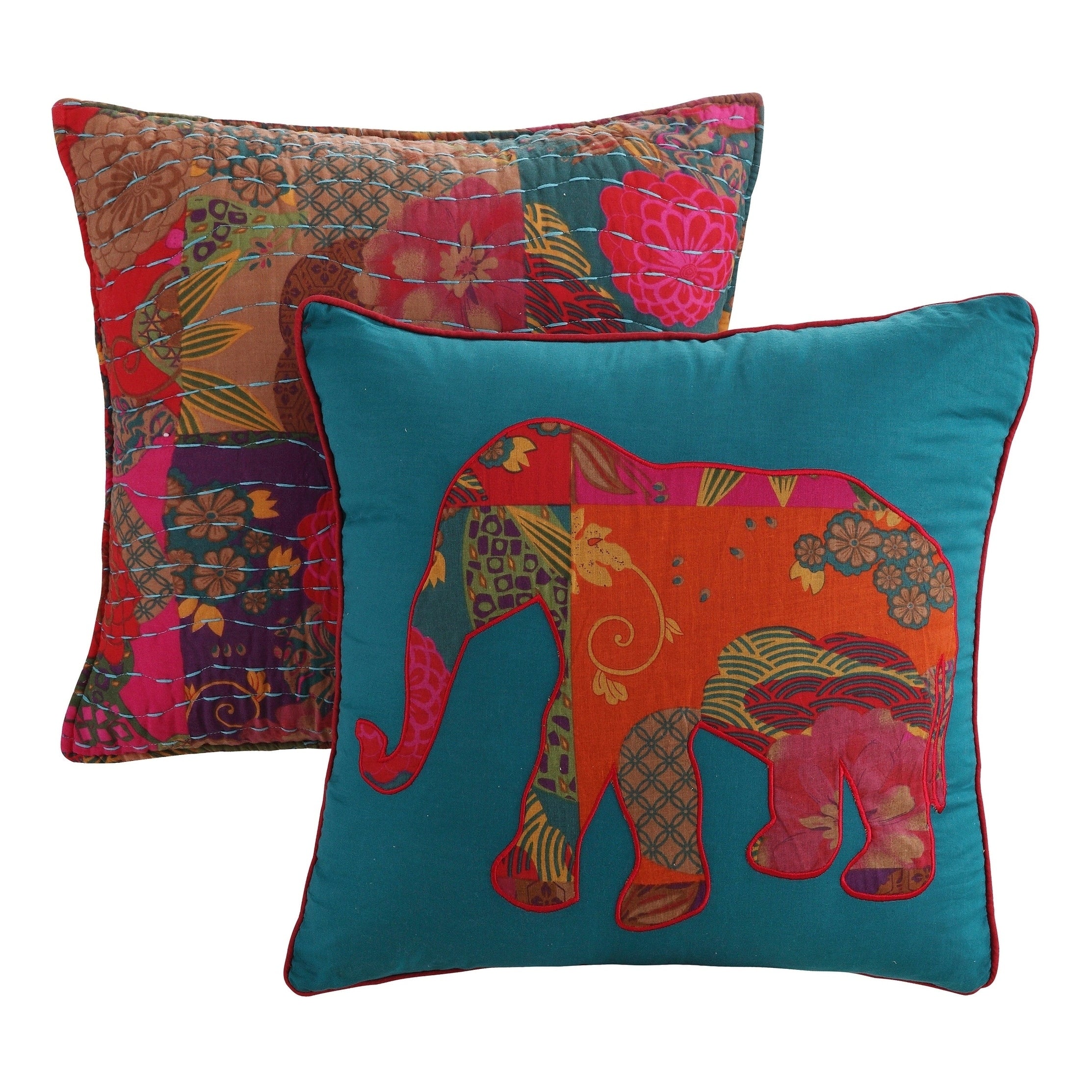 Greenland Home Fashions Jewel Pillow Set Set Of 2 Pillows