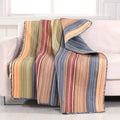 Greenland Home Fashions Katy Multicolored Quilted Throw