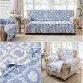 Greenland Home Fashions Laguna Pet Friendly Coastal Slipcover Furniture Protector