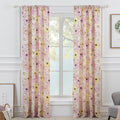Greenland Home Fashions Misty Bloom 4 Piece Curtain Panel Set