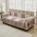 Greenland Home Fashions Priya Patchwork Pet Friendly Slipcover Furniture Protector