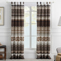 Greenland Home Fashions Southwest 4 Piece Window Panel Pair