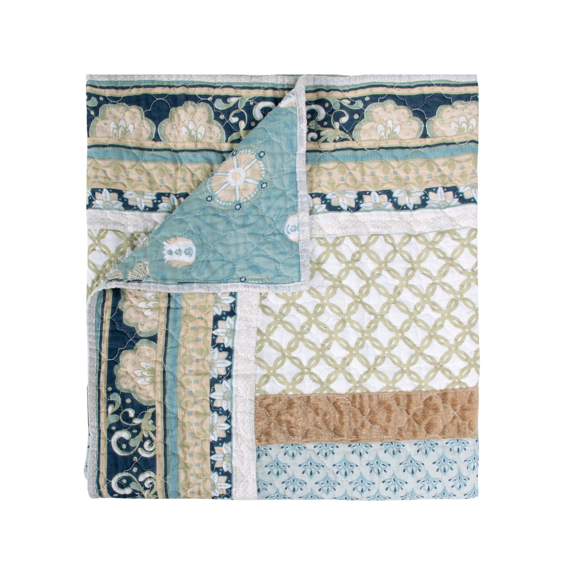 Greenland Home Fashions Thalia Reversible Throw