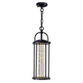 Greenwood Led Outdoor Ceiling Light With Black Finish 6 Inch
