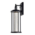 Greenwood Led Outdoor Wall Light With Black Finish 7 Inch