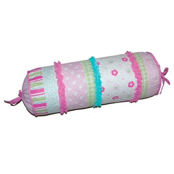 Taylor Olive Sunfish Pastel Round Bolster Pillow