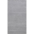 Grey Geometric Modern Moroccan Oriental Area Rug Wool Hand Knotted 51 X 710