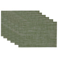 Grey Tonal Tweed Placemats Set Of 6