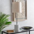 Grigg 34.25 In. Ivory Transitional Table Lamp